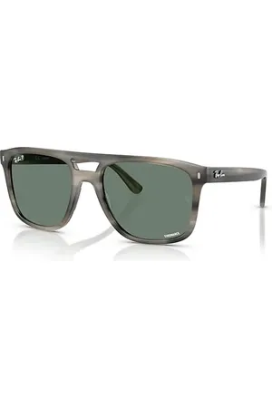 Ray-Ban RB2213CH CHROMANCE Óculos de sol Armação Lentes Cinza polarizado 55-20