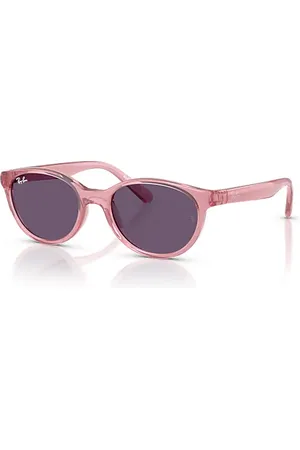 Ray-Ban RB9080S KIDS BIO-BASED Óculos de sol Armação Lentes Violeta 45-16
