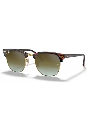Ray-Ban CLUBMASTER FLASH LENSES Óculos de sol Armação Lentes Verde 49-21