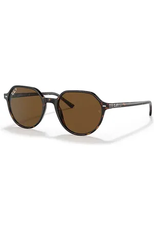 Ray-Ban THALIA Óculos de sol Armação Lentes Marrom polarizado 53-18