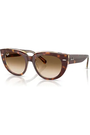 Ray-Ban DOREEN Óculos de sol Armação Havana-claro com multicolorido transparente Lentes Marrom 49-20
