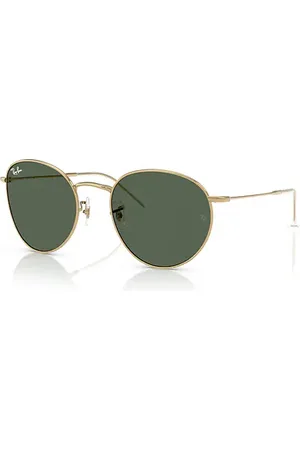 Ray-Ban ROUND REVERSE Óculos de sol Armação Lentes Verde 53-21