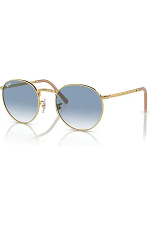 Ray-Ban NEW ROUND Óculos de sol Armação Lentes Azul 50-21