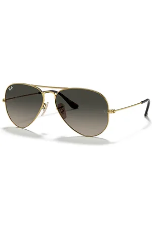 Ray-Ban AVIATOR HAVANA COLLECTION Óculos de sol Armação Lentes Cinza 58-14