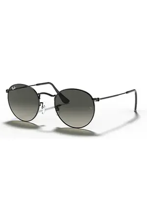 Ray-Ban ROUND FLAT LENSES Óculos de sol Armação Lentes Cinza 50-21