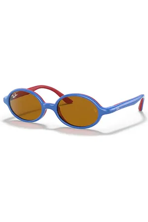 Ray-Ban RB9145S KIDS Óculos de sol Armação Lentes Marrom 44-16
