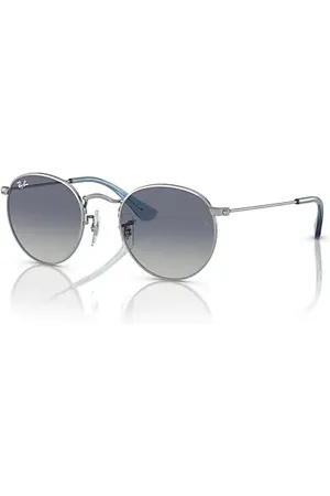 Ray-Ban ROUND KIDS Óculos de sol Armação Lentes Cinza 44-19