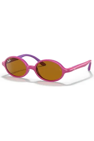 Ray-Ban RB9145S KIDS Óculos de sol Armação Lentes Marrom 44-16