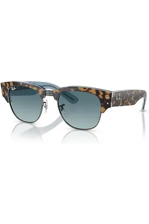 Ray-Ban MEGA CLUBMASTER Óculos de sol Armação Lentes Azul 53-21