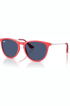 Ray-Ban ERIKA KIDS Óculos de sol Armação Lentes Azul 50-15