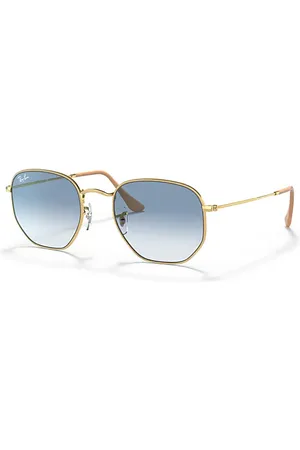 Ray-Ban HEXAGONAL Óculos de sol Armação Lentes Azul 54-21