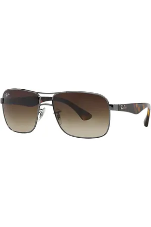 Ray-Ban RB3516 Óculos de sol Armação Lentes Marrom 59-15