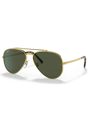 Ray-Ban NEW AVIATOR Óculos de sol Armação Lentes Verde 55-14
