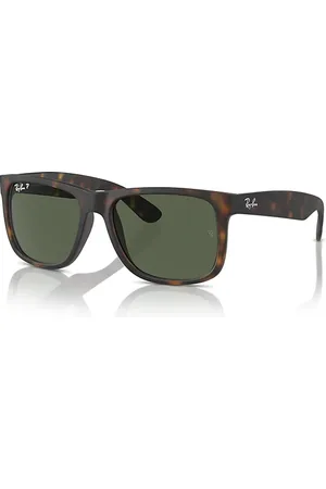 Ray-Ban JUSTIN CLASSIC Óculos de sol Armação Lentes Verde polarizado 54-16