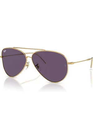 Ray-Ban AVIATOR REVERSE Óculos de sol Armação Lentes Violeta 59-11