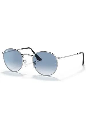Ray-Ban ROUND METAL X THE ONES Óculos de sol Armação Lentes Azul 50-21