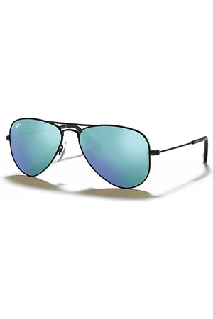 Ray-Ban AVIATOR KIDS Óculos de sol Armação Lentes Azul 50-13