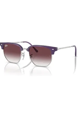 Ray-Ban NEW CLUBMASTER KIDS Óculos de sol Armação Lentes Cinza 47-17