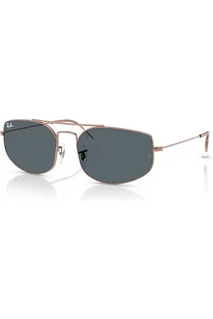 Ray-Ban EXPLORER V Óculos de sol Armação Lentes Azul 57-17