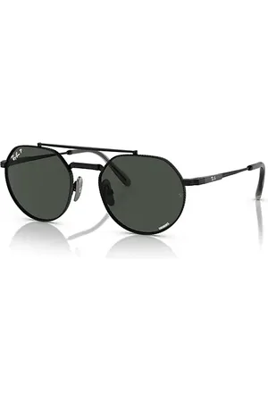 Ray-Ban JACK II TITANIUM Óculos de sol Armação Lentes Cinza polarizado 51-20
