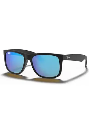 Ray-Ban JUSTIN COLOR MIX Óculos de sol Armação Lentes Azul 51-16