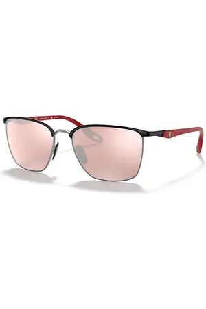 Ray-Ban RB3673M SCUDERIA FERRARI COLLECTION Óculos de sol Armação Lentes Prata polarizado 56-17