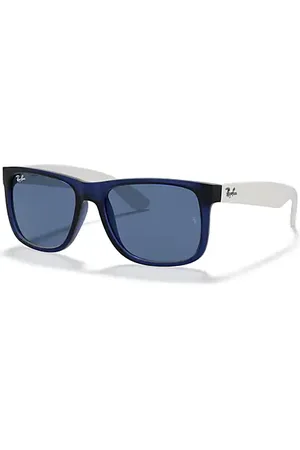 Ray-Ban JUSTIN COLOR MIX Óculos de sol Armação Lentes Azul 54-16