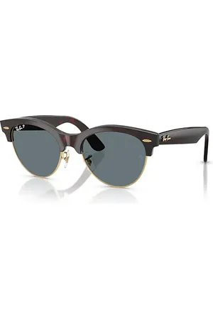 Ray-Ban CLUBMASTER WAY Óculos de sol Armação Lentes Azul polarizado 51-19