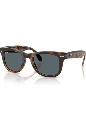 Ray-Ban WAYFARER FOLDING CLASSIC Óculos de sol Armação Lentes Azul 50-22