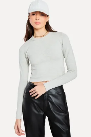 Reversa Blusa Manga Longa Mescla