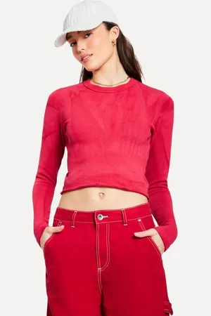 Reversa Blusa Manga Longa Mescla