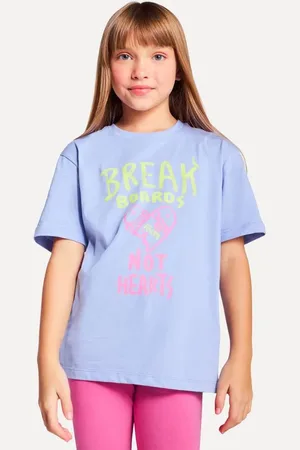 Reserva Camiseta Menina Silk Break Boards