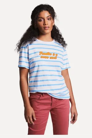 Reversa Camiseta Adulto Familia Novo Cool Listra