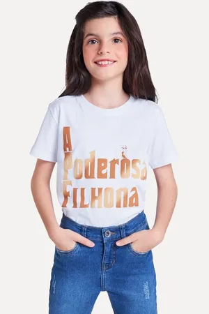 Reserva Camiseta Menina Poderosa Filhona