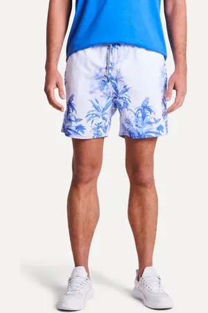 Reserva Short Praia Estampado Blue Paradise