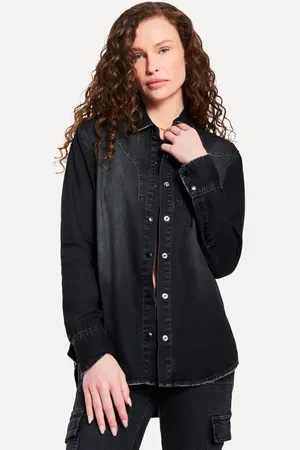 Reversa Camisa Black Jeans Western