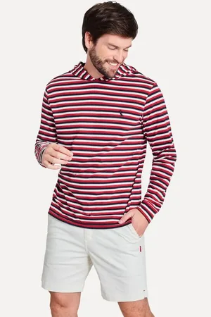 Reserva Hoodie Listrado Navy