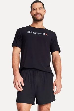 Reserva Short Pijama Malha Viscose Namorados