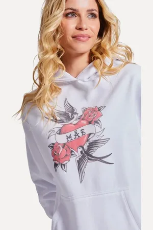 Reversa Hoodie Adulto Moletom Tattoo
