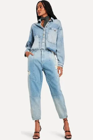 Reversa Calca Jeans Tina Mommy Recortes
