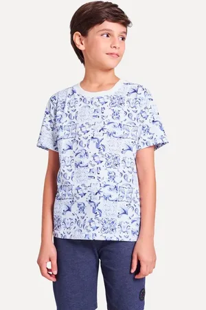 Reserva Camiseta Mini Malha Azulejo