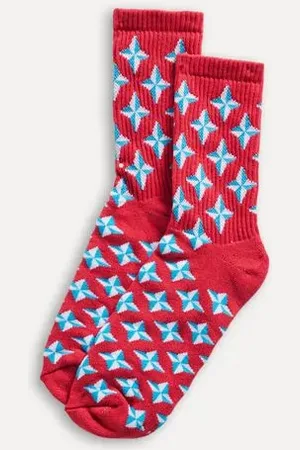 Reserva Meia Esportiva Jacquard Estrela U
