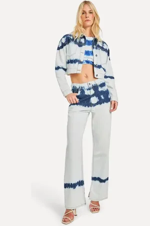 Reversa Calca Jeans Mila Tie Die