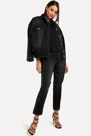 Reversa Calca Black Jeans Boy Pedras