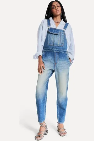 Reversa Jardineira Jeans