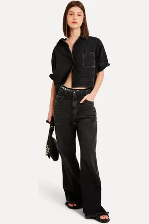 Reversa Camisa Black Jeans Manga Curta