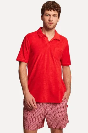 Reserva Polo Atoalhada Lisa Com Bolso Praia