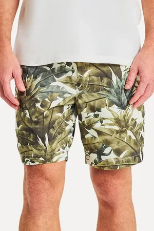 Reserva Bermuda Casual Estampada Green Matsu