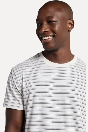 Reserva Camiseta Malha Listrada Praia Da