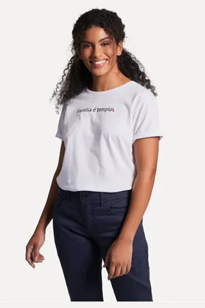 Reversa Camiseta Adulto Familia E Templo